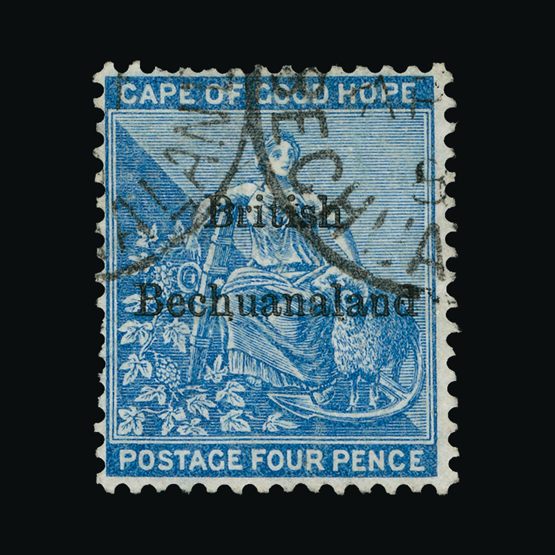 Lot 1705 - bechuanaland 1885-87 - UPA UPA Sale #82 worldwide Collections Lot 1705 - bechuanaland 1885-87 - UPA UPA Sale #82 worldwide Collections
