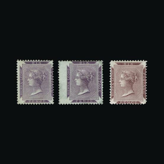 Lot 17847 - sierra leone 1859-74 - UPA UPA Sale #82 worldwide Collections Lot 17847 - sierra leone 1859-74 - UPA UPA Sale #82 worldwide Collections