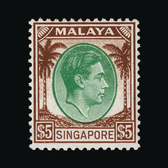 Lot 17937 - singapore 1948-52 -  UPA UPA Sale #82 worldwide Collections