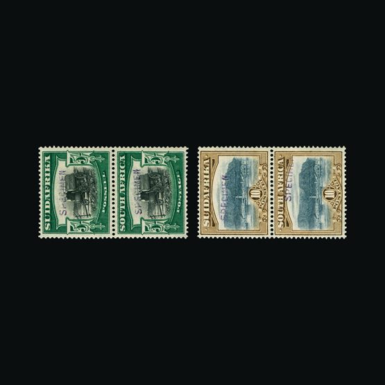 Lot 18065 - south africa 1927-30 -  UPA UPA Sale #82 worldwide Collections