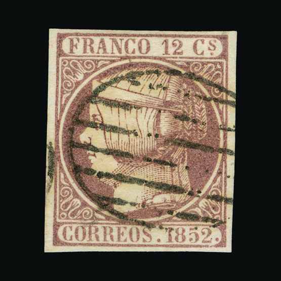 Lot 18330 - Spain 1852 -  UPA UPA Sale #82 worldwide Collections