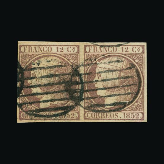 Lot 18332 - Spain 1852 -  UPA UPA Sale #82 worldwide Collections