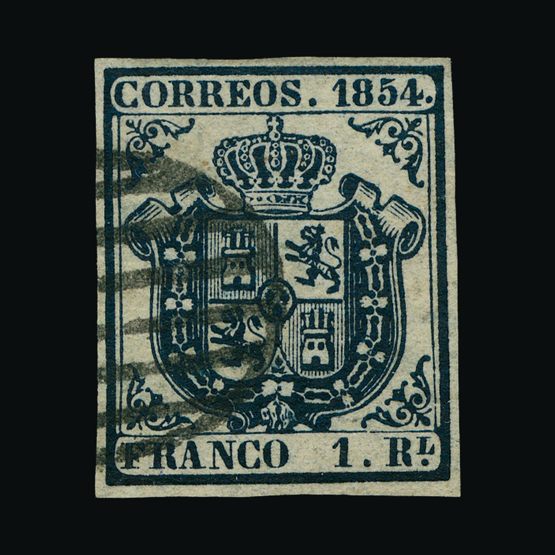 Lot 18341 - Spain 1854 -  UPA UPA Sale #82 worldwide Collections
