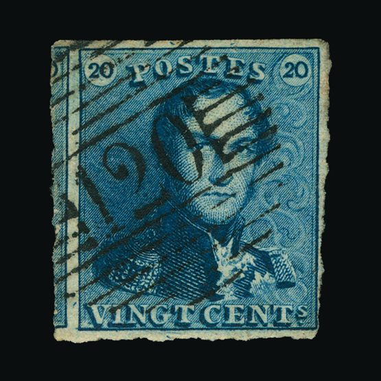 Lot 1836 - Belgium 1849 -  UPA UPA Sale #82 worldwide Collections
