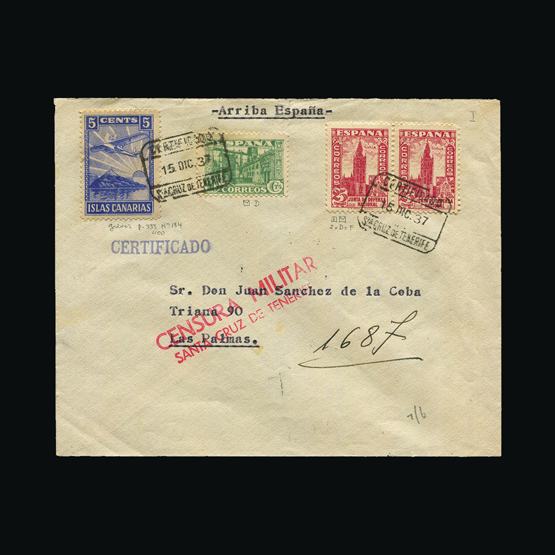 Lot 18592 - spain - civil war issues 1937 - UPA UPA Sale #82 worldwide Collections Lot 18592 - spain - civil war issues 1937 - UPA UPA Sale #82 worldwide Collections