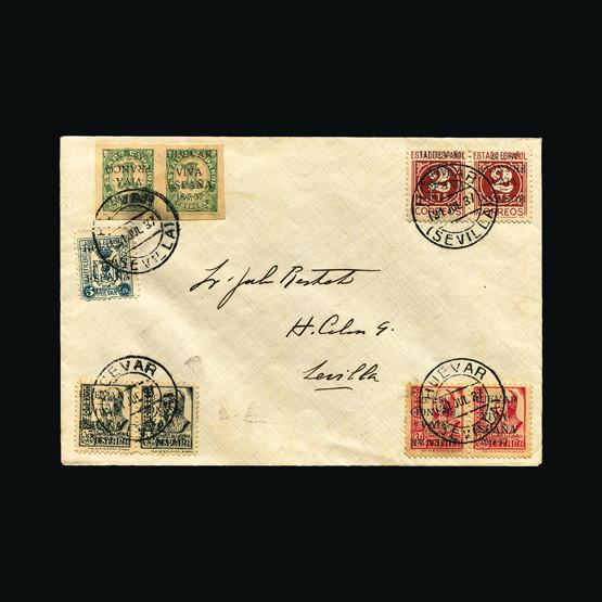 Lot 18601 - spain - civil war issues 1937 - UPA UPA Sale #82 worldwide Collections Lot 18601 - spain - civil war issues 1937 - UPA UPA Sale #82 worldwide Collections