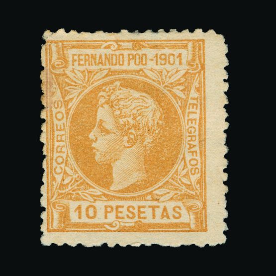 Lot 18633 - Spain - Colonies - Fernando Poo 1901 -  UPA UPA Sale #82 worldwide Collections