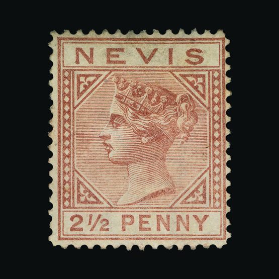 Lot 18876 - St. Kitts and Nevis - Nevis 1879-80 - UPA UPA Sale #82 worldwide Collections Lot 18876 - St. Kitts and Nevis - Nevis 1879-80 - UPA UPA Sale #82 worldwide Collections