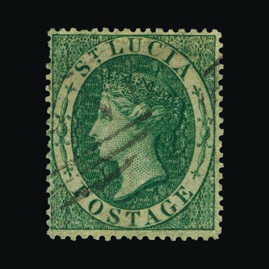 Lot 18943 - st. lucia 1860 - UPA UPA Sale #82 worldwide Collections Lot 18943 - st. lucia 1860 - UPA UPA Sale #82 worldwide Collections