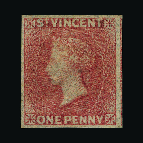 Lot 19055 - st. vincent 1861 -  UPA UPA Sale #82 worldwide Collections