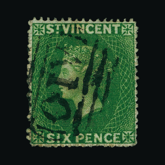 Lot 19057 - st. vincent 1861 -  UPA UPA Sale #82 worldwide Collections