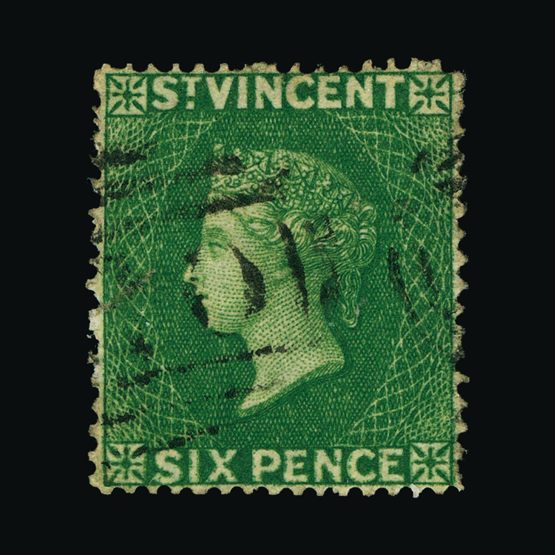 Lot 19058 - st. vincent 1861 -  UPA UPA Sale #82 worldwide Collections