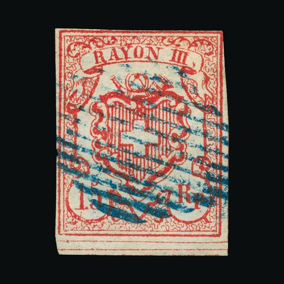 Lot 19423 - Switzerland 1852 -  UPA UPA Sale #82 worldwide Collections