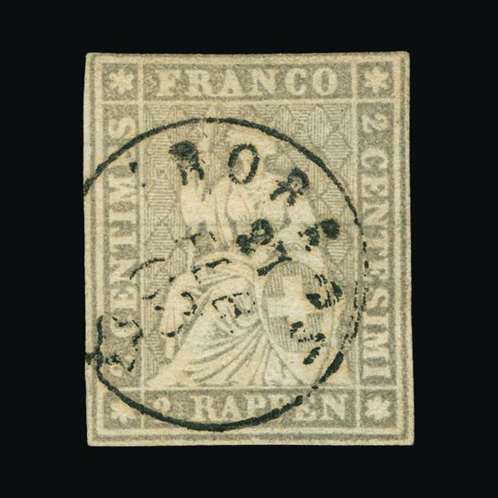 Lot 19429 - Switzerland 1854 -  UPA UPA Sale #82 worldwide Collections