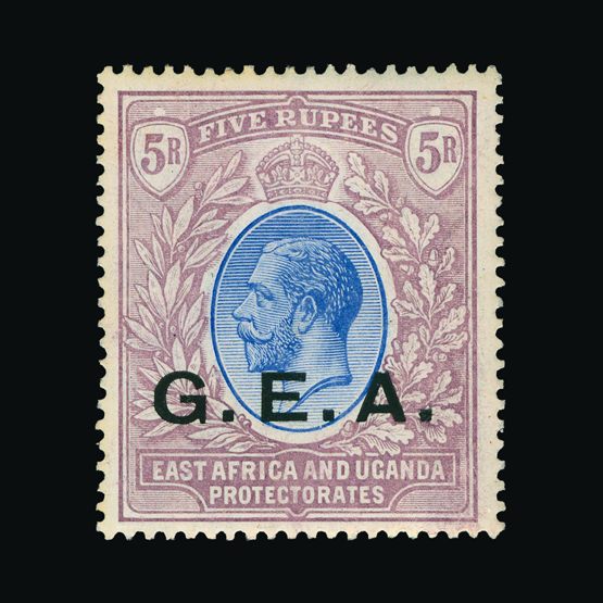 Lot 19715 - tanganyika 1917-21 - UPA UPA Sale #82 worldwide Collections Lot 19715 - tanganyika 1917-21 - UPA UPA Sale #82 worldwide Collections