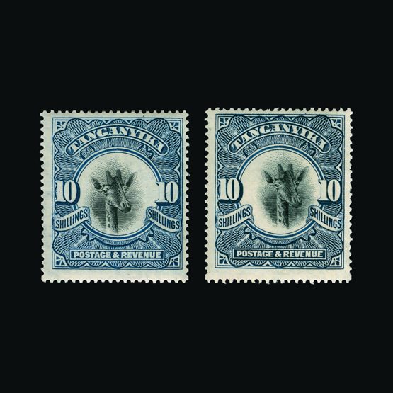 Lot 19729 - tanganyika 1922-24 - UPA UPA Sale #82 worldwide Collections Lot 19729 - tanganyika 1922-24 - UPA UPA Sale #82 worldwide Collections
