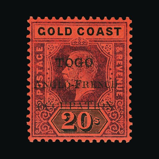 Lot 19793 - Togo - Anglo-French Occupation 1915 -  UPA UPA Sale #82 worldwide Collections