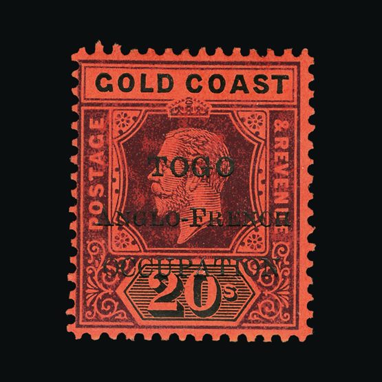 Lot 19794 - Togo - Anglo-French Occupation 1915 -  UPA UPA Sale #82 worldwide Collections