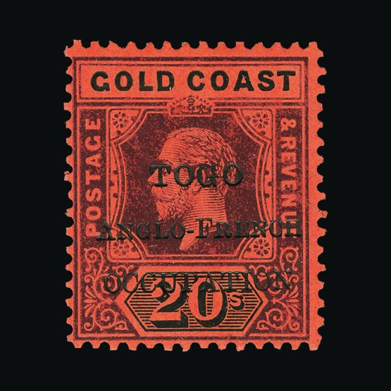 Lot 19795 - Togo - Anglo-French Occupation 1916-20 -  UPA UPA Sale #82 worldwide Collections