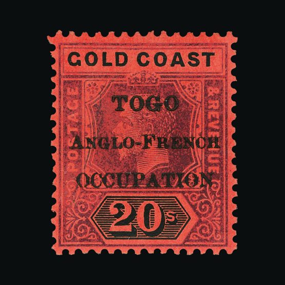 Lot 19796 - Togo - Anglo-French Occupation 1916-20 -  UPA UPA Sale #82 worldwide Collections
