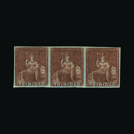 Lot 20030 - Trinidad and Tobago - Trinidad 1851-55 - UPA UPA Sale #82 worldwide Collections Lot 20030 - Trinidad and Tobago - Trinidad 1851-55 - UPA UPA Sale #82 worldwide Collections