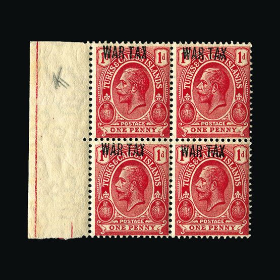 Lot 20150 - turks and caicos islands 1917 - UPA UPA Sale #82 worldwide Collections Lot 20150 - turks and caicos islands 1917 - UPA UPA Sale #82 worldwide Collections