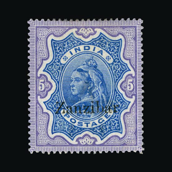 Lot 20580 - zanzibar 1895-96 -  UPA UPA Sale #82 worldwide Collections