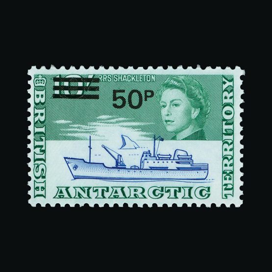Lot 2593 - british antarctic territory 1971 -  UPA UPA Sale #82 worldwide Collections