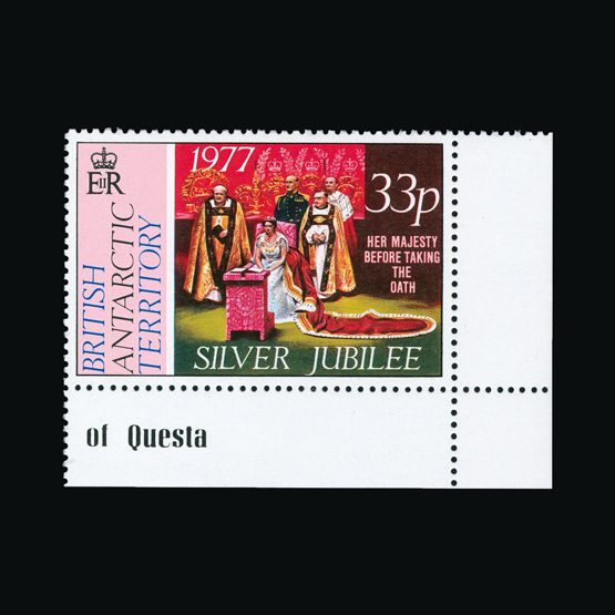 Lot 2596 - british antarctic territory 1977 -  UPA UPA Sale #82 worldwide Collections