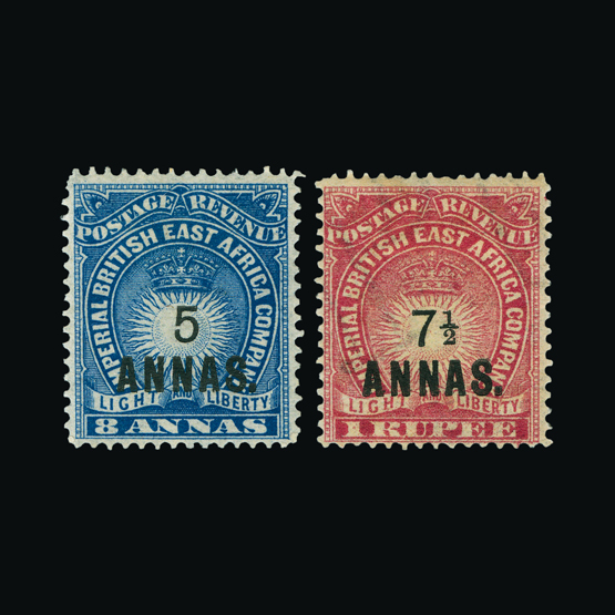 Lot 2637 - british east africa 1894 - UPA UPA Sale #82 worldwide Collections Lot 2637 - british east africa 1894 - UPA UPA Sale #82 worldwide Collections