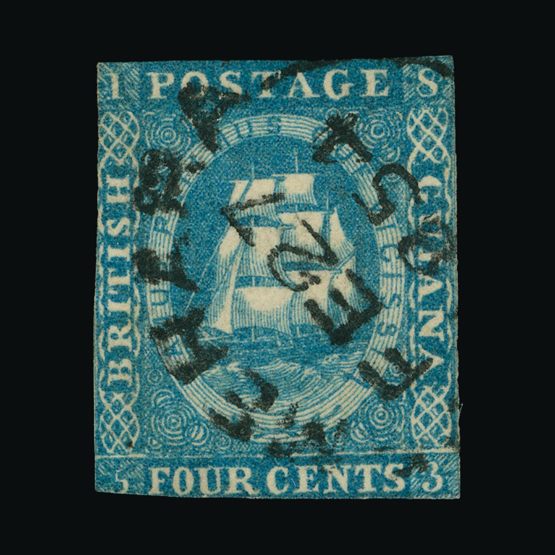 Lot 2718 - british guiana 1853-55 - UPA UPA Sale #82 worldwide Collections Lot 2718 - british guiana 1853-55 - UPA UPA Sale #82 worldwide Collections