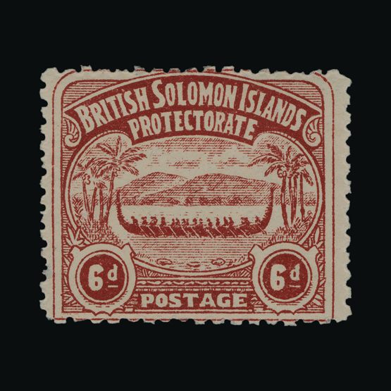 Lot 3153 - british solomon islands 1907 -  UPA UPA Sale #82 worldwide Collections