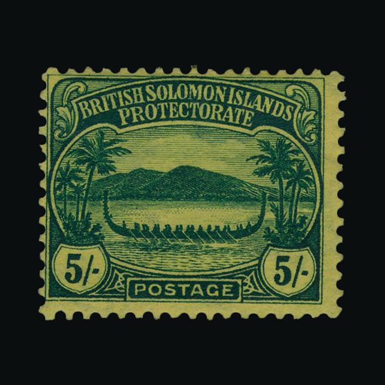 Lot 3156 - british solomon islands 1908-11 -  UPA UPA Sale #82 worldwide Collections