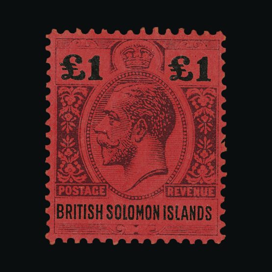 Lot 3162 - british solomon islands 1914-23 -  UPA UPA Sale #82 worldwide Collections