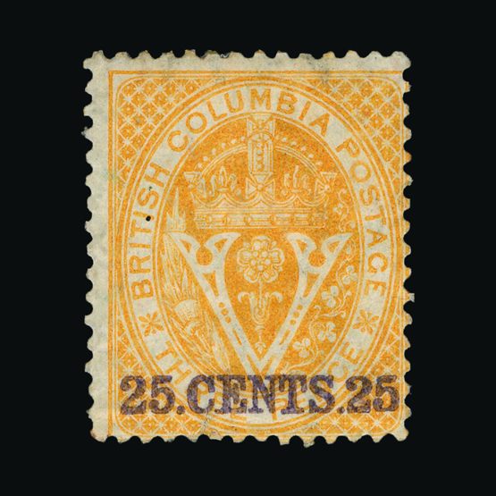 Lot 3969 - Canada - British Columbia and Vancouver Island 1868-71 -  UPA UPA Sale #82 worldwide Collections