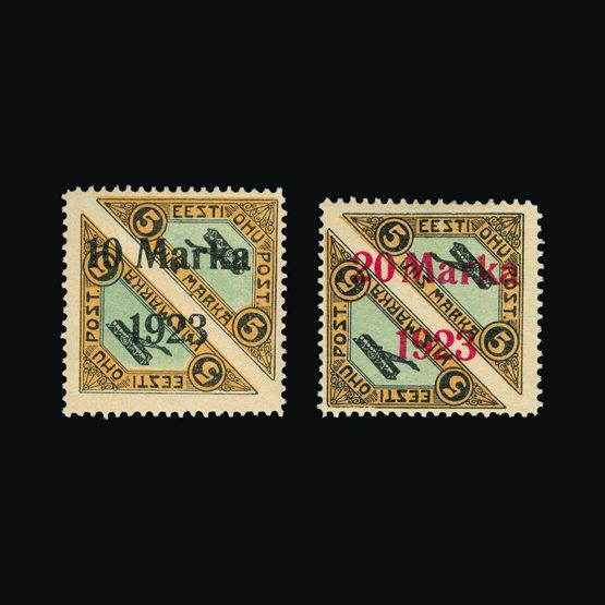 Lot 5600 - estonia 1923 - UPA UPA Sale #82 worldwide Collections Lot 5600 - estonia 1923 - UPA UPA Sale #82 worldwide Collections