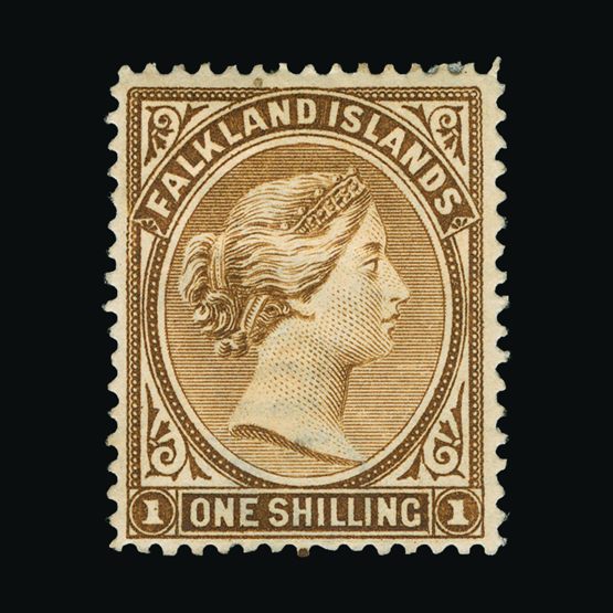 Lot 5709 - falkland islands 1891-1902 -  UPA UPA Sale #82 worldwide Collections