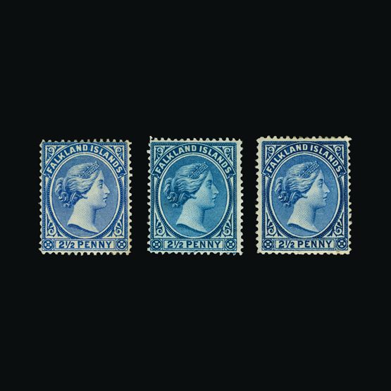 Lot 5713 - falkland islands 1891-1902 -  UPA UPA Sale #82 worldwide Collections