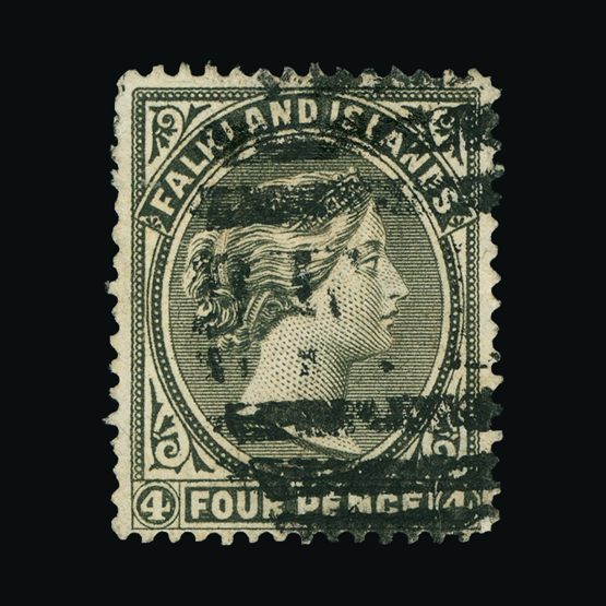 Lot 5716 - falkland islands 1891-1902 -  UPA UPA Sale #82 worldwide Collections