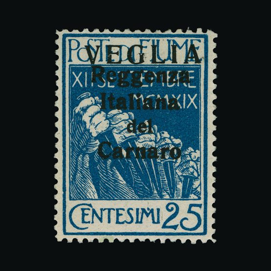 Lot 6082 - Fiume - Veglia 1920 - UPA UPA Sale #82 worldwide Collections Lot 6082 - Fiume - Veglia 1920 - UPA UPA Sale #82 worldwide Collections