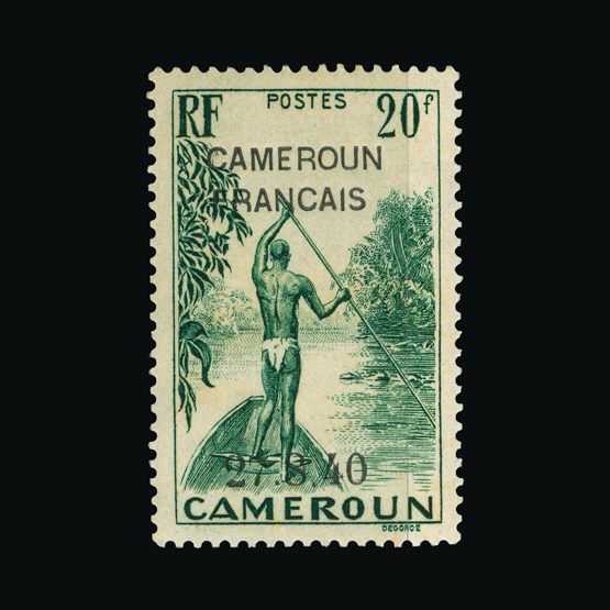 Lot 6650 - France - Colonies - Cameroun 1940 - UPA UPA Sale #82 worldwide Collections Lot 6650 - France - Colonies - Cameroun 1940 - UPA UPA Sale #82 worldwide Collections