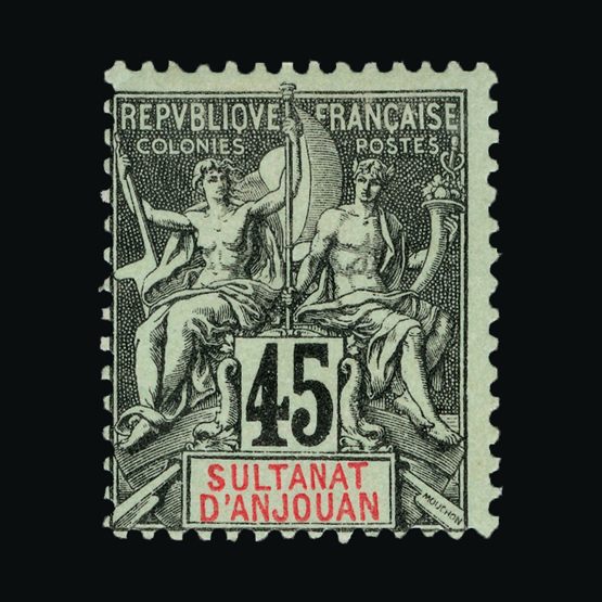 Lot 6684 - France - Colonies - Comoro Islands - Anjouan 1892-1912 -  UPA UPA Sale #82 worldwide Collections