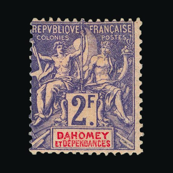 Lot 6713 - France - Colonies - Dahomey 1899 -  UPA UPA Sale #82 worldwide Collections