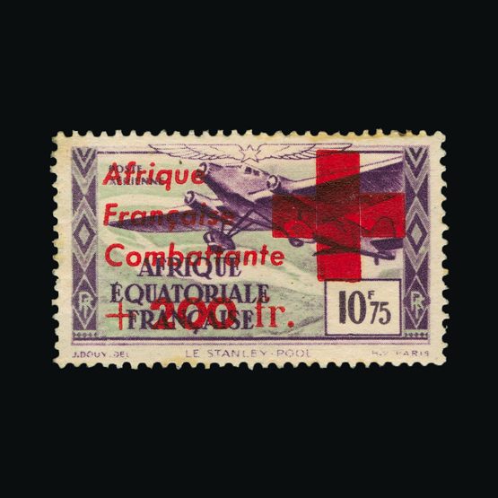 Lot 6739 - France - Colonies - Equatorial Africa 1943 -  UPA UPA Sale #82 worldwide Collections