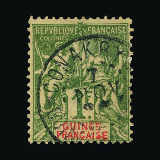 Lot 6778 - France - Colonies - Guinea 1892 -  UPA UPA Sale #82 worldwide Collections
