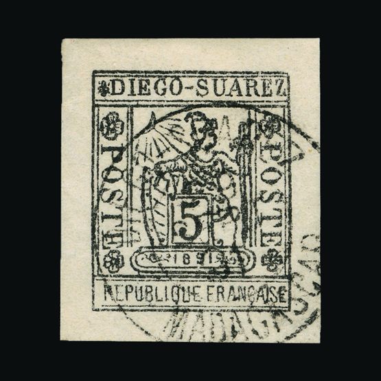 Lot 6824 - France - Colonies - Madagascar - Diego-Suarez 1891 -  UPA UPA Sale #82 worldwide Collections
