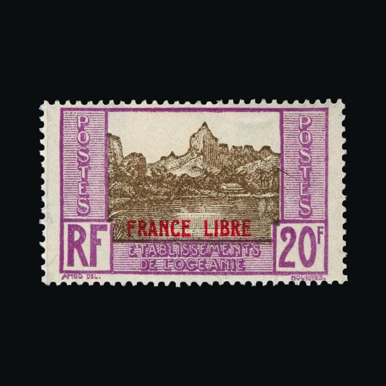 Lot 6915 - France - Colonies - Oceanic Settlements 1941 -  UPA UPA Sale #82 worldwide Collections
