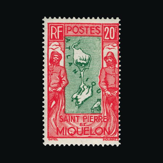 Lot 7000 - France - Colonies - St. Pierre and Miquelon 1932-3 -  UPA UPA Sale #82 worldwide Collections