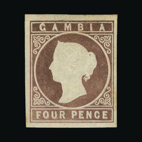 Lot 7074 - gambia 1869-72 -  UPA UPA Sale #82 worldwide Collections