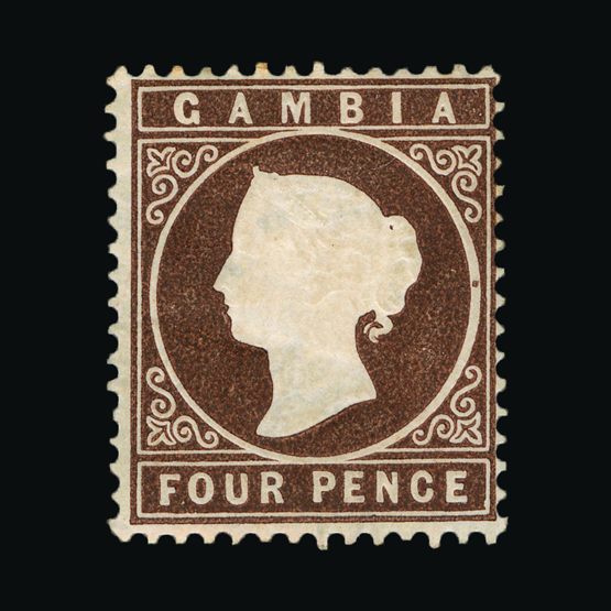 Lot 7091 - gambia 1880-1 -  UPA UPA Sale #82 worldwide Collections